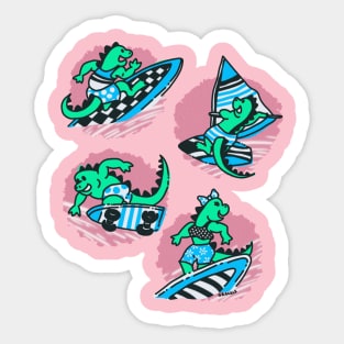 Epic Iguanas (Super Cool Version) Sticker